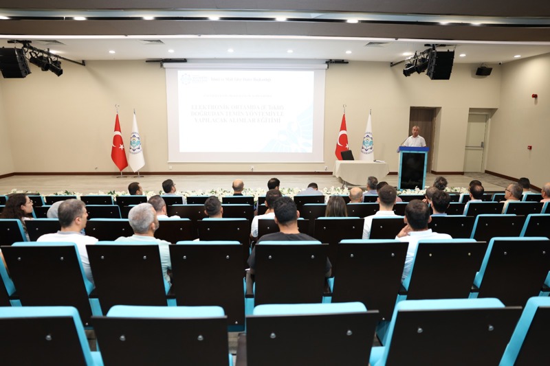 ALKÜ’DE SATIN ALMA İŞLEMLERİ EĞİTİMİ VERİLDİ.