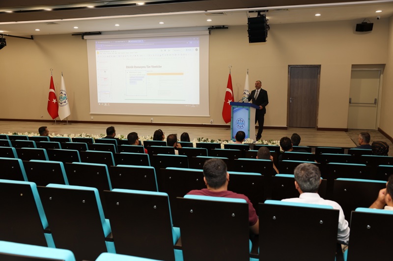 ETKİNLİK OTOMASYONU KULLANIMI EĞİTİMİ VERİLDİ.